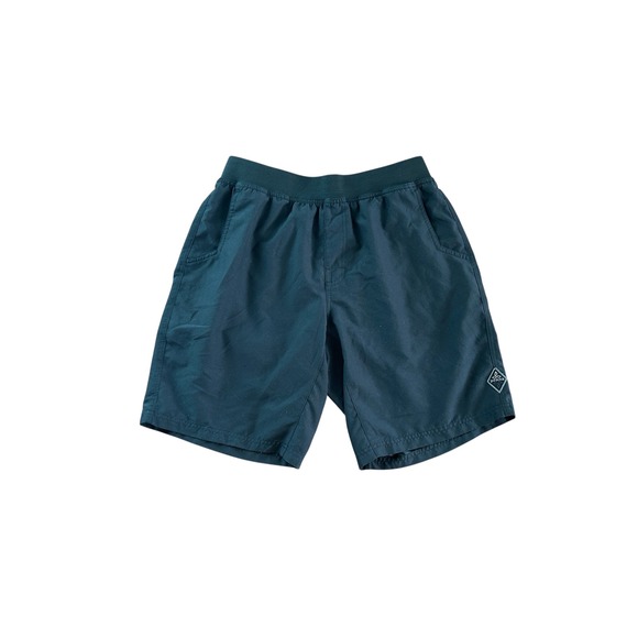 Prana Other - Prana Breathe Mens Black Athletic Yoga Hiking Shorts Size L Elastic Waist